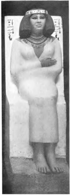 Fig. 4.—Portrait Statue of an Egyptian Lady of the
Pyramid Age