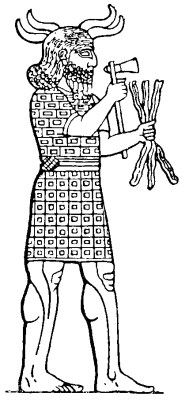 Fig. 10.—Babylonian Weather God