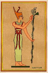 Уто, Уaджит («зелёная»), в египетской мифологии богиня — Хранительница Ра и фараона