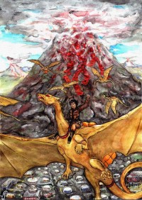 «Шон на Каренате, Извержение Габена»<br />Автор: Ченира Докнар