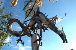 Дракон в Снейтоне, Ноттингем :: Драконы в архитектуре :: dragons-nest.ru