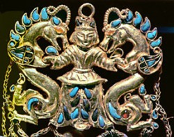 Правитель с драконами<br />  искусство Бактрии, I тыс. до н.э., Эрмитаж