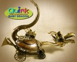 QUIRK - The Steampunk Baby Dragon - Reclaim2Fame - Robot Assemblage by Will Wagenaar